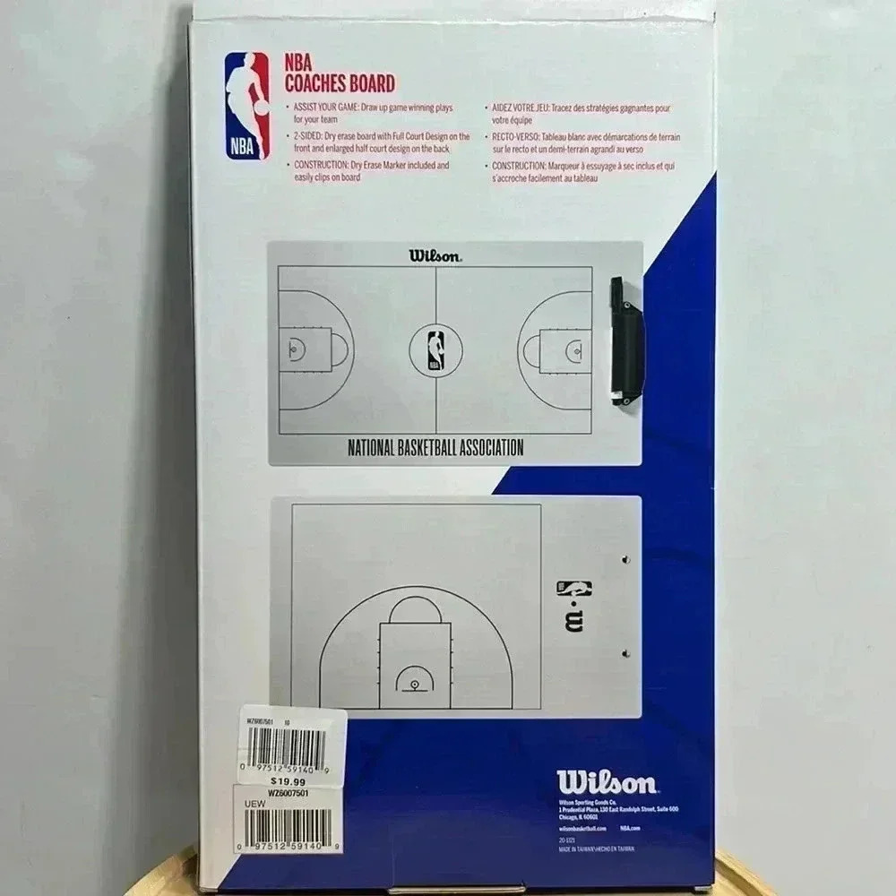 Brand new in box NBA basketball net AND Coaches 2 sided dry erase board - Picture 5 of 5